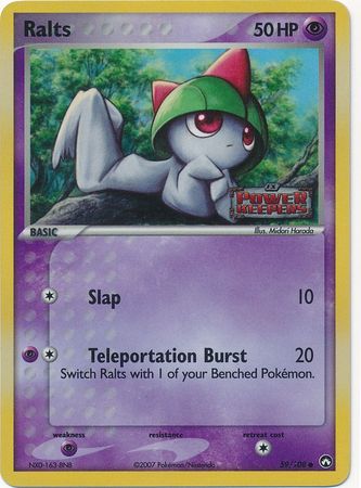 Ralts - 59/108 - Common - Reverse Holo