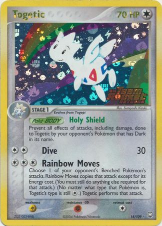 Togetic - 14/109 - Holo Rare - Reverse Holo
