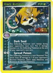 Dark Raticate - 17/109 - Rare - Reverse Holo