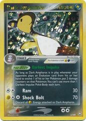 Dark Ampharos - 2/109 - Holo Rare - Reverse Holo