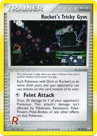 Rockets Tricky Gym - 90/109 - Uncommon - Reverse Holo
