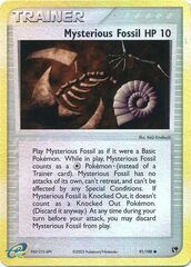 Mysterious Fossil - 91/100 - Common - Reverse Holo