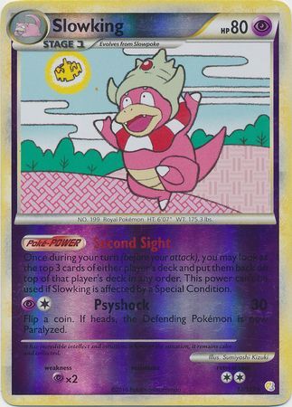 Slowking - 12/123 - Holo Rare - Reverse Holo