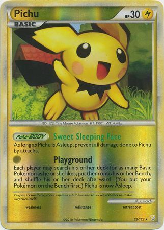 Pokemon Pichu Expedition Revese deals Holo