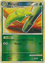 Metapod - 46/123 - Uncommon - Reverse Holo