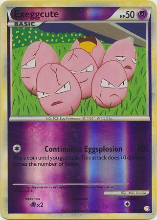 Exeggcute - 63/123 - Common - Reverse Holo