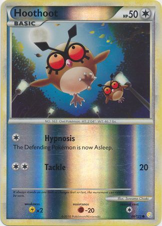 Hoothoot - 66/123 - Common - Reverse Holo