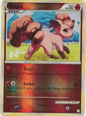 Vulpix - 87/123 - Common - Reverse Holo