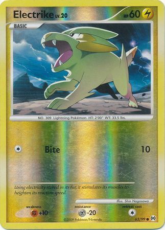 Electrike - 63/99 - Common - Reverse Holo