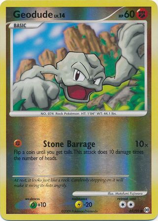 Geodude - 65/99 - Common - Reverse Holo