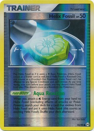 Helix Fossil - 93/99 - Common - Reverse Holo