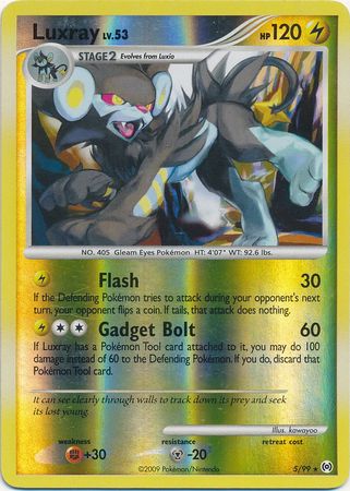 Luxray - 5/99 - Holo Rare - Reverse Holo