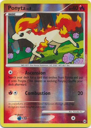 Ponyta - 46/99 - Uncommon - Reverse Holo