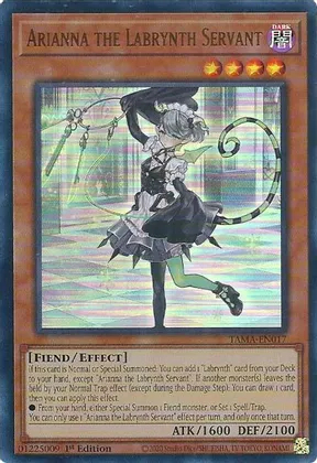 Arianna the Labrynth Servant - TAMA-EN017 - Collectors Rare - 1st Edition