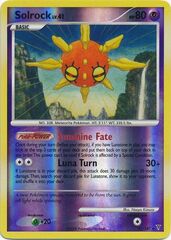 Solrock - 45/147 - Rare - Reverse Holo