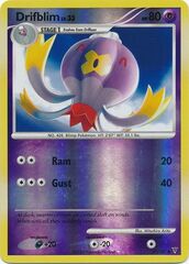 Drifblim - 57/147 - Uncommon - Reverse Holo