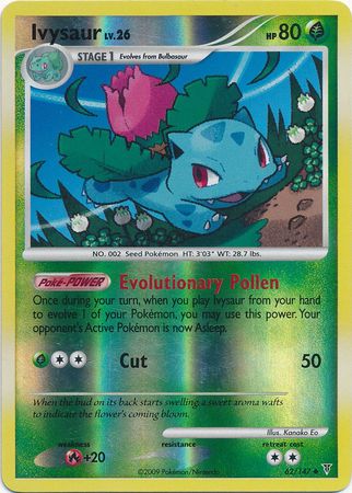 Ivysaur - 62/147 - Uncommon - Reverse Holo