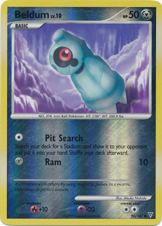 Beldum - 90/147 - Common - Reverse Holo