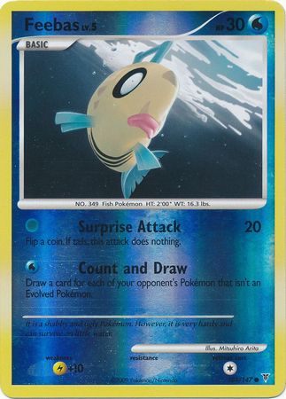 Feebas - 104/147 - Common - Reverse Holo