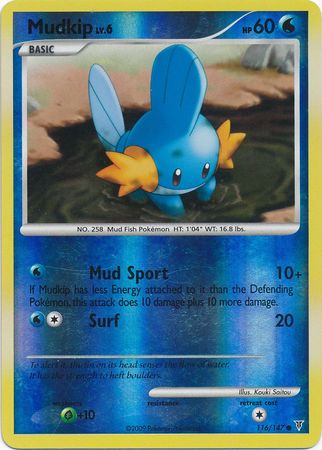 Mudkip - 116/147 - Common - Reverse Holo