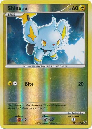 Shinx - 126/147 - Common - Reverse Holo Shinx - 126/147 - Common - Reverse Holo