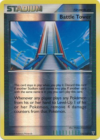 Battle Tower - 134/147 - Uncommon - Reverse Holo