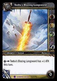 Teebus Blazing Longsword