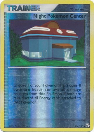 Night Pokemon Center - 108/130 - Uncommon - Reverse Holo