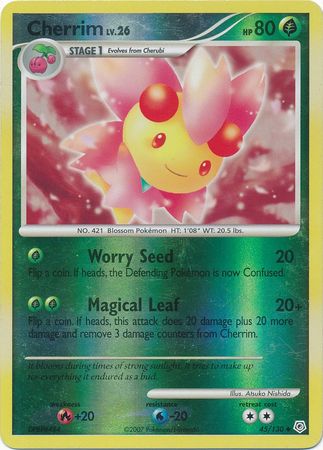 Cherrim - 45/130 - Uncommon - Reverse Holo