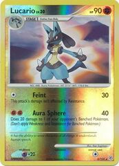 Lucario - 6/130 - Holo Rare - Reverse Holo