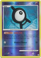 Unown A - 65/130 - Uncommon - Reverse Holo