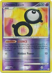 Unown B - 66/130 - Uncommon - Reverse Holo