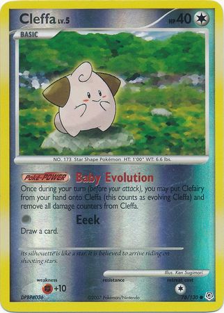 Cleffa - 78/130 - Common - Reverse Holo