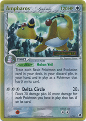 Ampharos (Delta Species) - 1/101 - Holo Rare - Reverse Holo