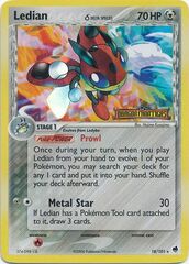 Ledian (Delta Species) - 18/101 - Rare - Reverse Holo