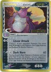 Nidoking (Delta Species) - 6/101 - Holo Rare - Reverse Holo