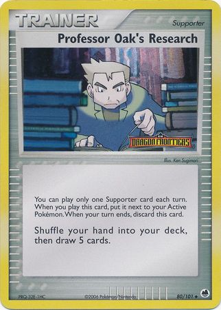Professor Oaks Research - 80/101 - Uncommon - Reverse Holo