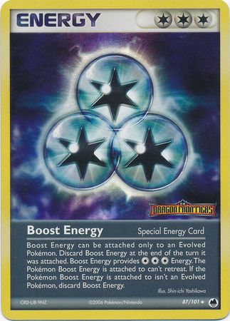Boost Energy - 87/101 - Uncommon - Reverse Holo