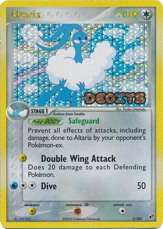 Altaria - 1/107 - Holo Rare - Reverse Holo