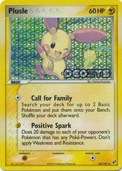 Plusle - 44/107 - Uncommon - Reverse Holo