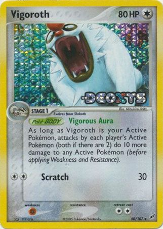 Vigoroth - 50/107 - Uncommon - Reverse Holo