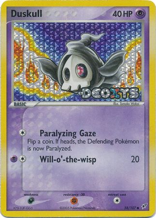 Duskull - 58/107 - Common - Reverse Holo