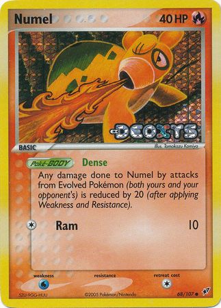 Numel - 68/107 - Common - Reverse Holo