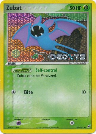 Zubat - 83/107 - Common - Reverse Holo