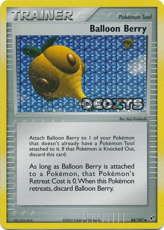 Balloon Berry - 84/107 - Uncommon - Reverse Holo