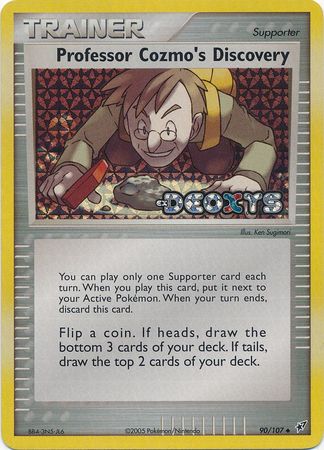 Professor Cozmos Discovery - 90/107 - Uncommon - Reverse Holo