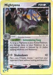 Mightyena - 10/109 - Holo Rare - Reverse Holo