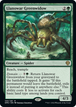 Llanowar Greenwidow