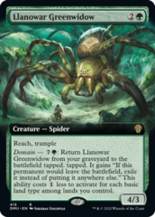 Llanowar Greenwidow - Extended Art