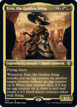 Xira, the Golden Sting - Foil Etched